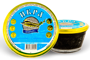 Түрс Икра "Дары моря" шилтэй хар 113гр 1х*48ш Новый технологи Орос