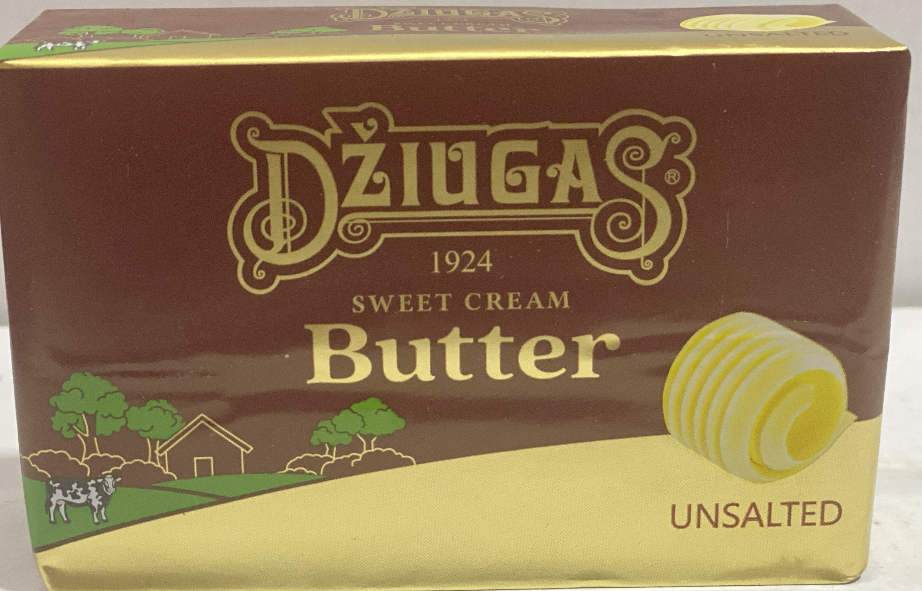 Масло Sweet cream butter 200гр 1х*20ш Zemaitijos Литви