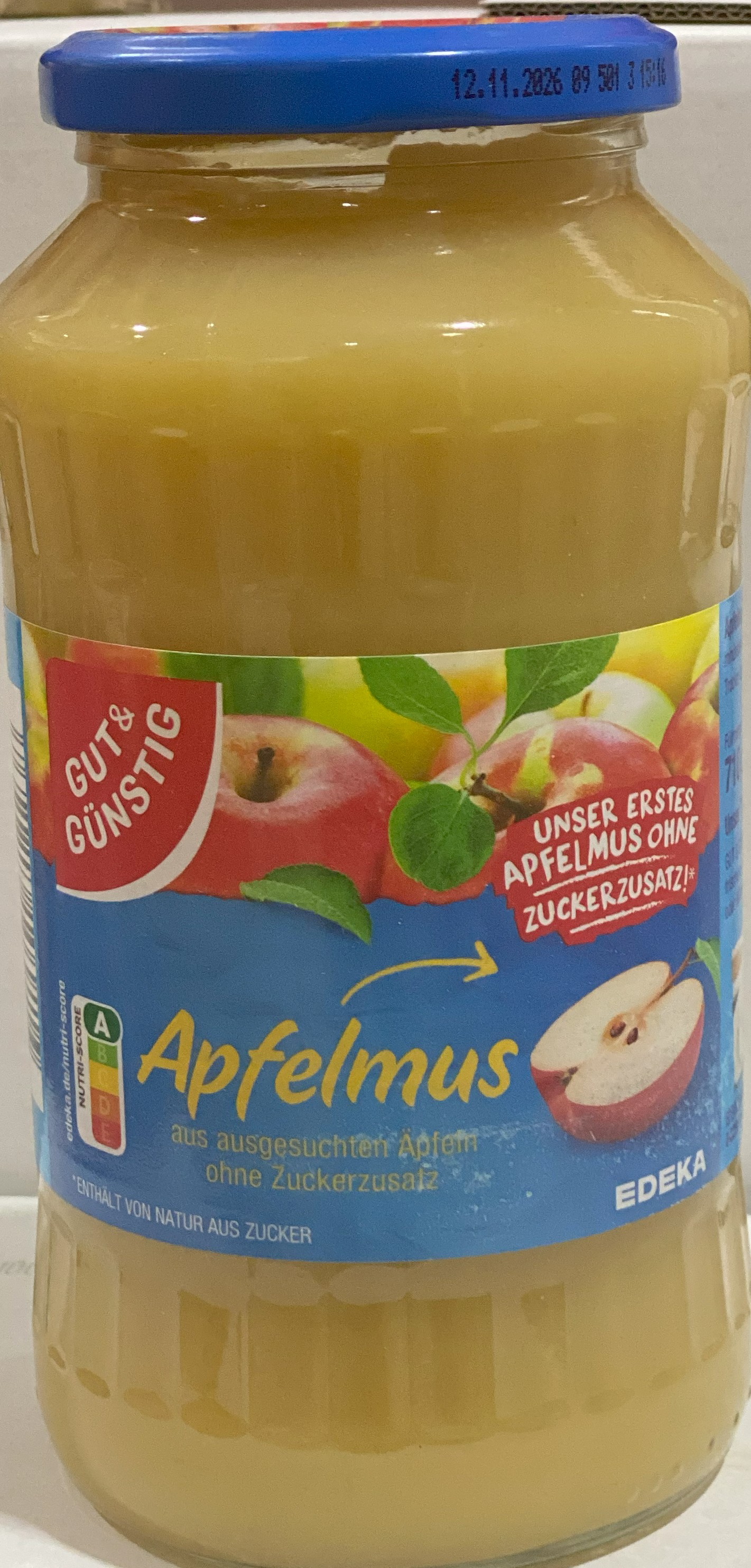 Алимны нухаш Apfelmus 710гр /1х*12ш/ G&G Safe trarde Герман