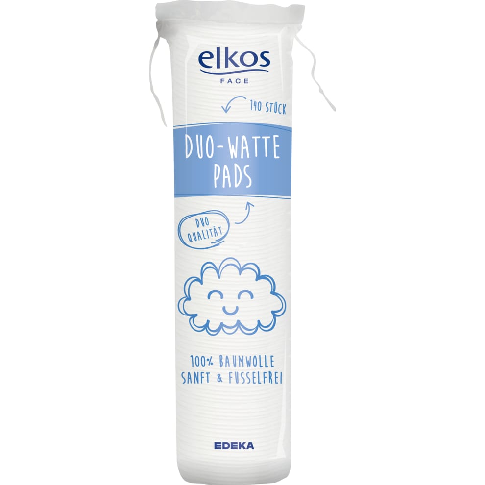 Нүүр цэвэрлэгч хөвөн Elkos Watterpads 140ш, /1х*20ш/ Safe trade Герман