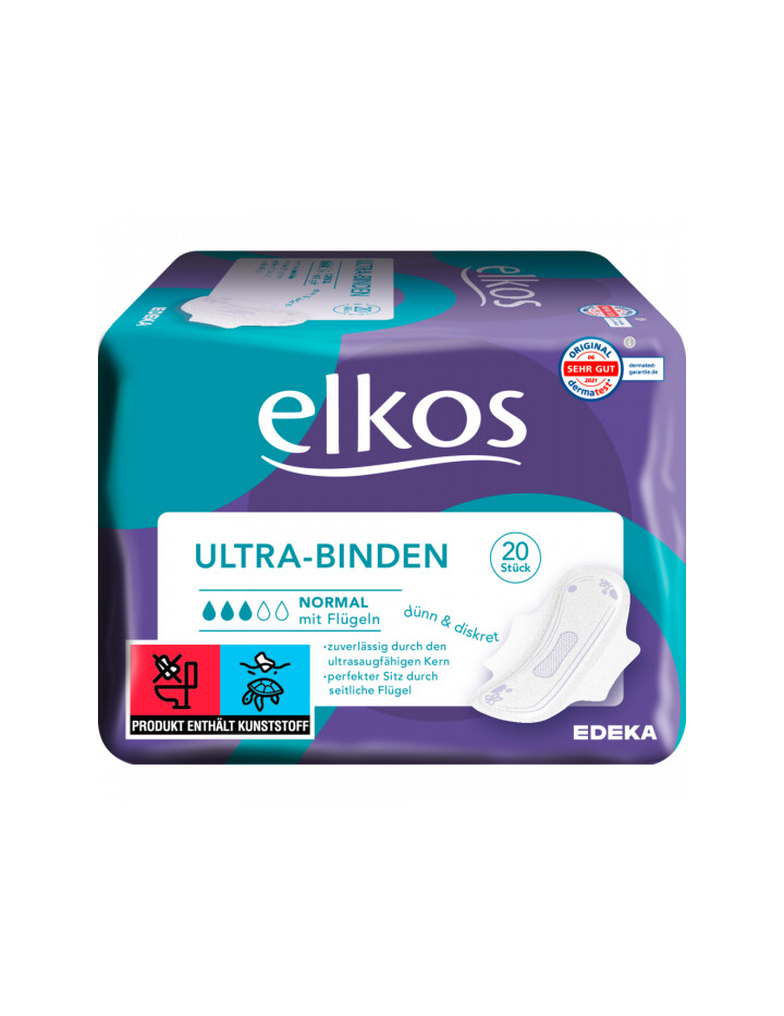 АЦХ Elkos Ultra Binden Normal 20ш 1х*16 Safe trade Герман