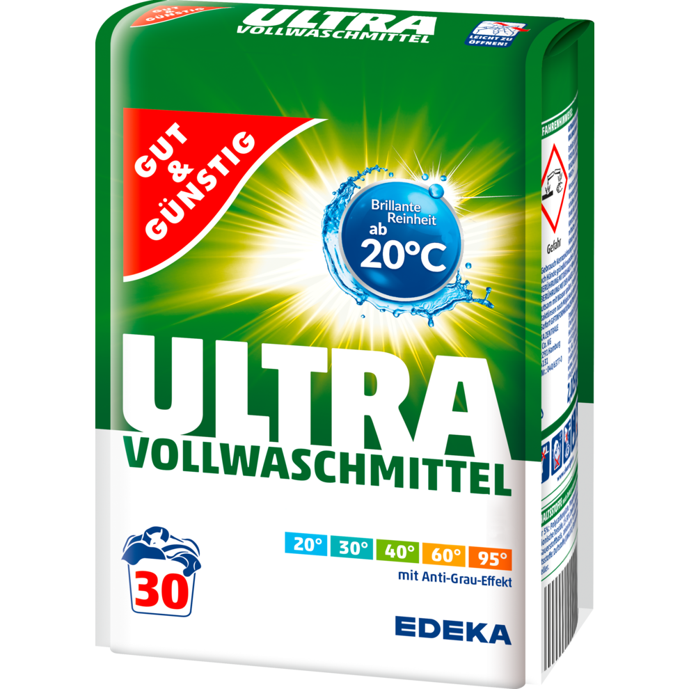 Угаалгын нунтаг Classic /Vollwaschmittel/ 2.025кг G&G Safe trade Герман