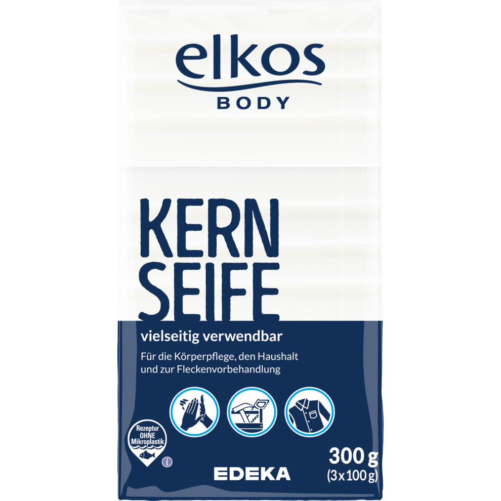 Эдийн саван elkos Kernseife 150г 1х*12  Safe trade Герман