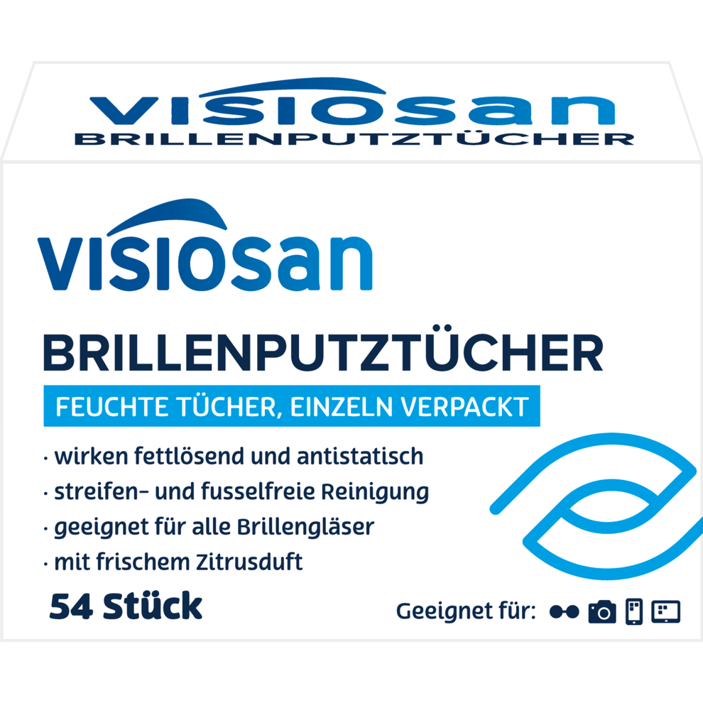 Нүдний шил цэвэрлэгч Brillen Putztucher 54ш /1*8ш/ G&G Safe trade Герман