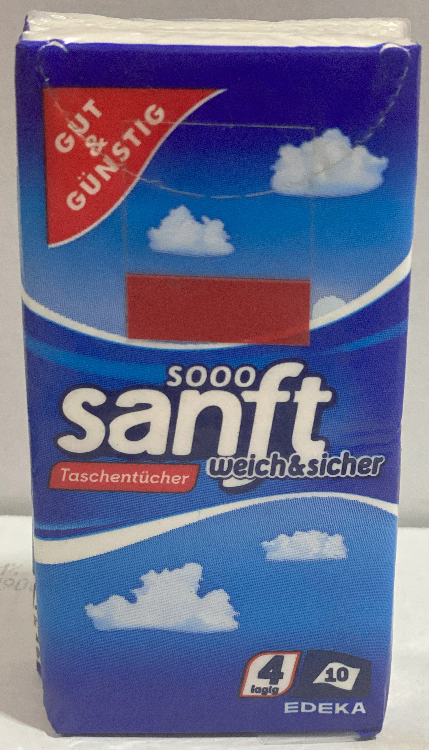 Сальфетка халаасны Taschentucher 10ш 1багц*30ш Safe trade Герман